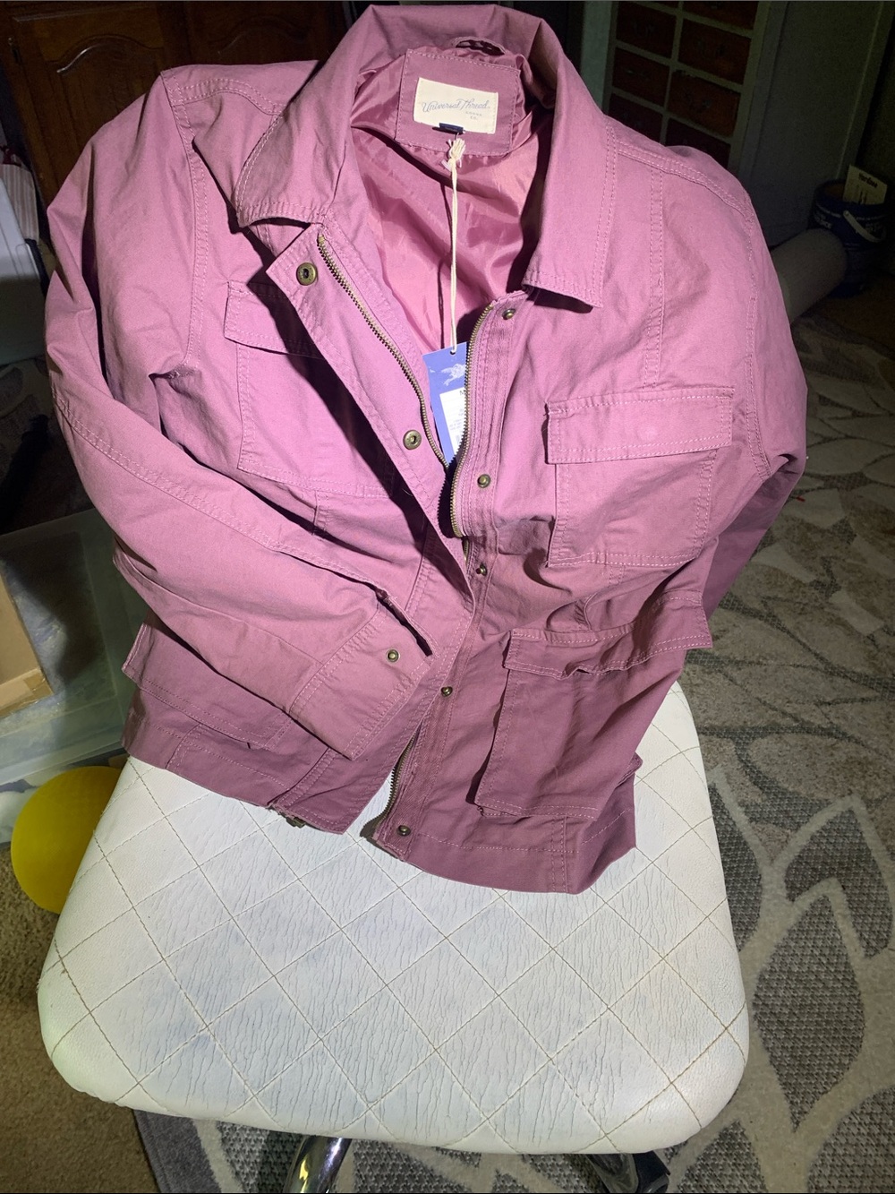 Universal Thread Mauve Utility Jacket